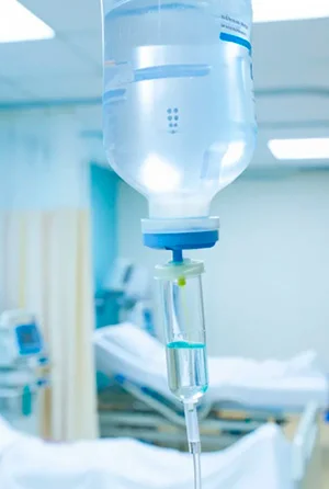 Капельница с лекарством