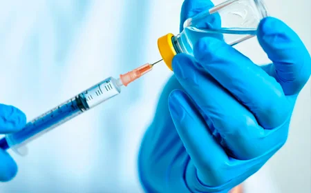 Набирают лекарство в шприц